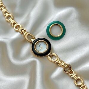 AUTHENTIC VINTAGE DIOR INTERCHANGEABLE BEZEL WATCH